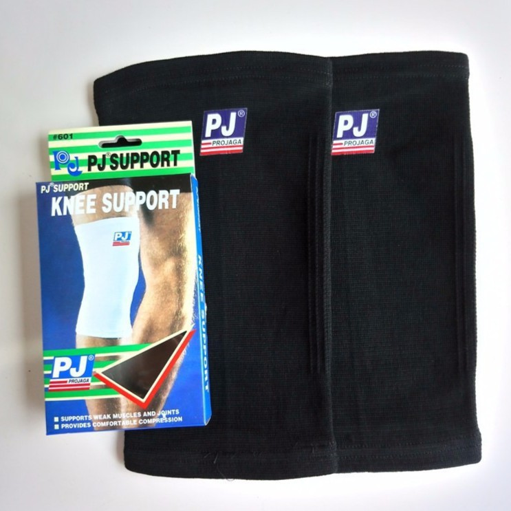 [HÀNG CHUẨN] Combo Bộ 2 Băng Gối thể thao PJ 601 (Đen- Kem, xanh tím than)