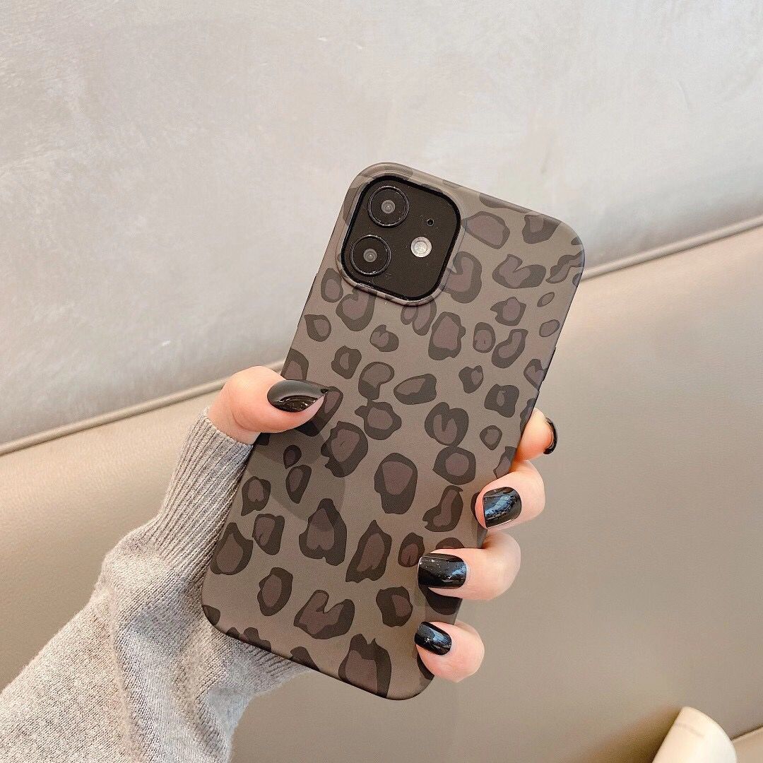 Ốp điện thoại TPU họa tiết da báo cho Iphone 12pro Max 11 Pro Max X Xs Xr Xsmax 7 8 Plus | BigBuy360 - bigbuy360.vn