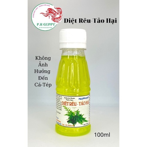 Thuốc Diệt Rêu - Tảo hại cho hồ cá