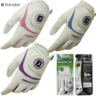 Găng tay đánh golf nữ 1 đôi - hàng fotjoy made in thailan