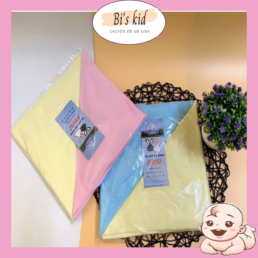 Tã chéo 📌FREESHIP📌Tã chéo sơ sinh FUJI cotton 10c/túi 45x55cm dễ chịu mềm mại cho bé