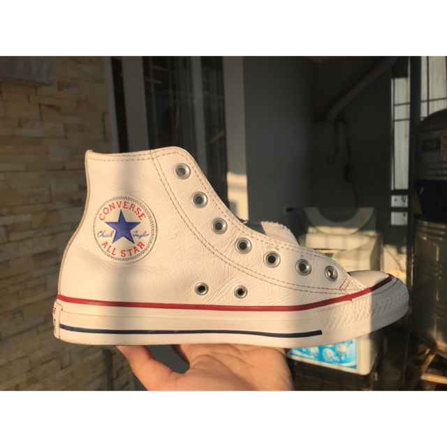 Giày Converse da trắng chính hãng