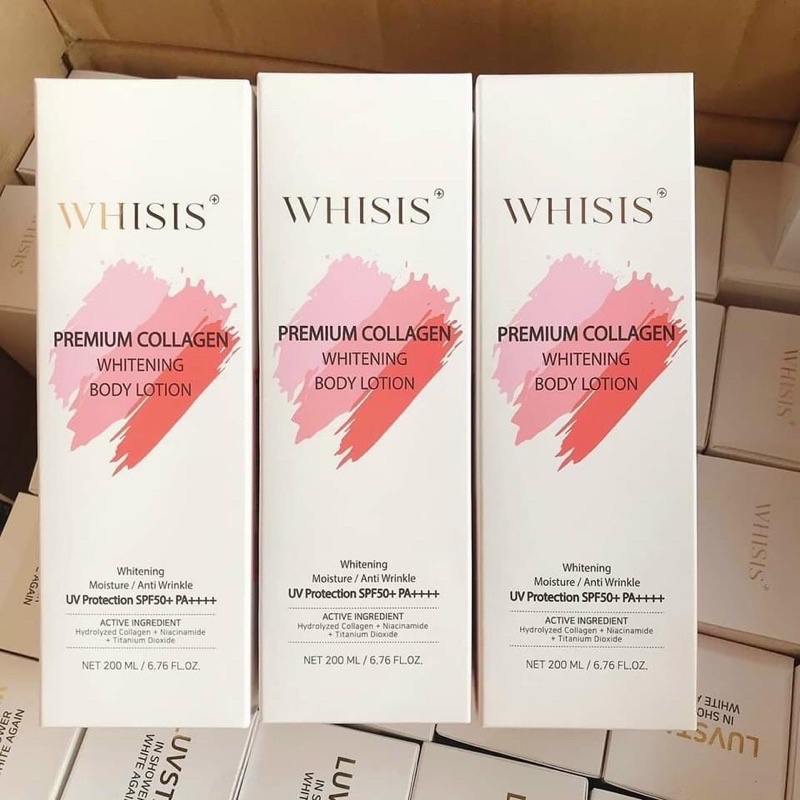 KEM DƯỠNG TRẮNG BODY WHISIS CHỐNG NẮNG SPF 50+