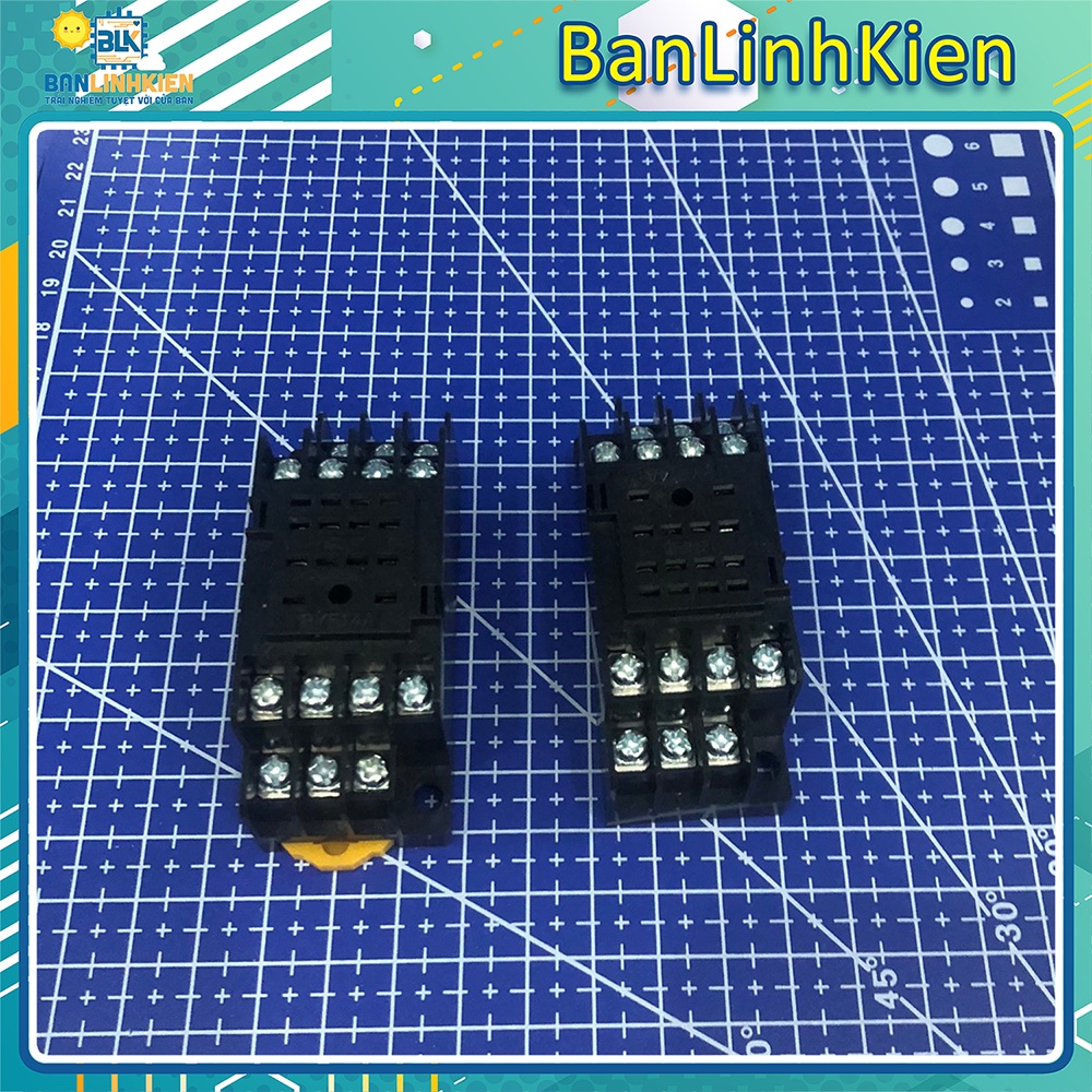 Relay kiếng omron 14 chân/ relay 12V/ 24V/ 220V 14 chân 5A/ Đế Relay | BigBuy360 - bigbuy360.vn