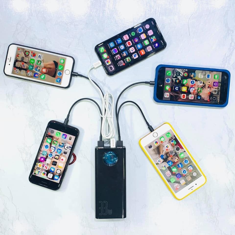 Pin dự phòng 30000mAh Chính hãng Baseus