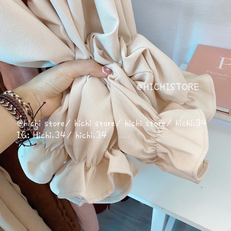 váy dài vintage thu đông ảnh thật video hichi 2 lớp | BigBuy360 - bigbuy360.vn