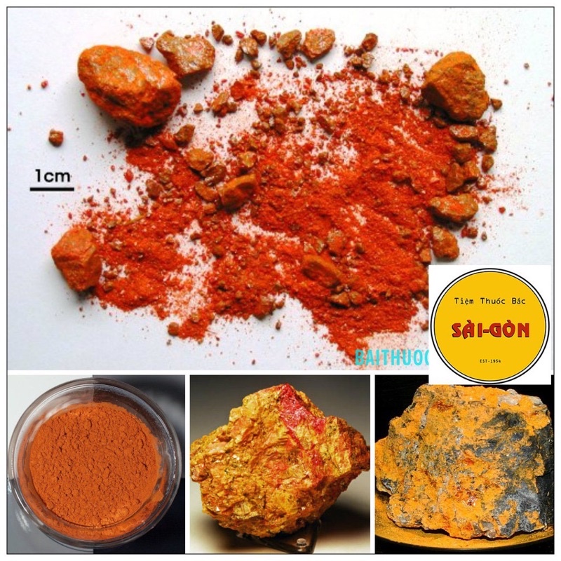 Chu Sa, Thần Sa, Hùng Hoàng 100g
