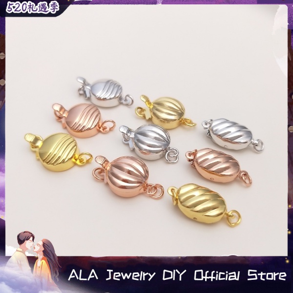 Hạt Phụ Kiện Trang Sức Nữ Trang Mạ Vàng Trắng 18K Chân Không Nhiều Màu Sắc