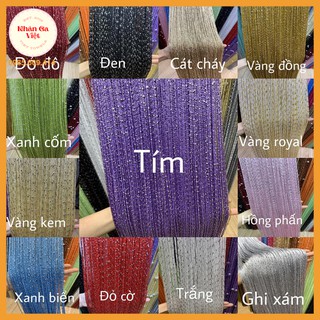 [Loại 1 Tốt Nhất] Rèm sợi kim tuyến sợi nhỏ spa 3mx3m