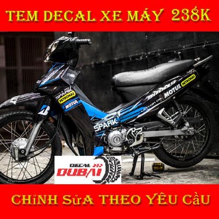 Tem Trùm Sirius Đen Spark Motul