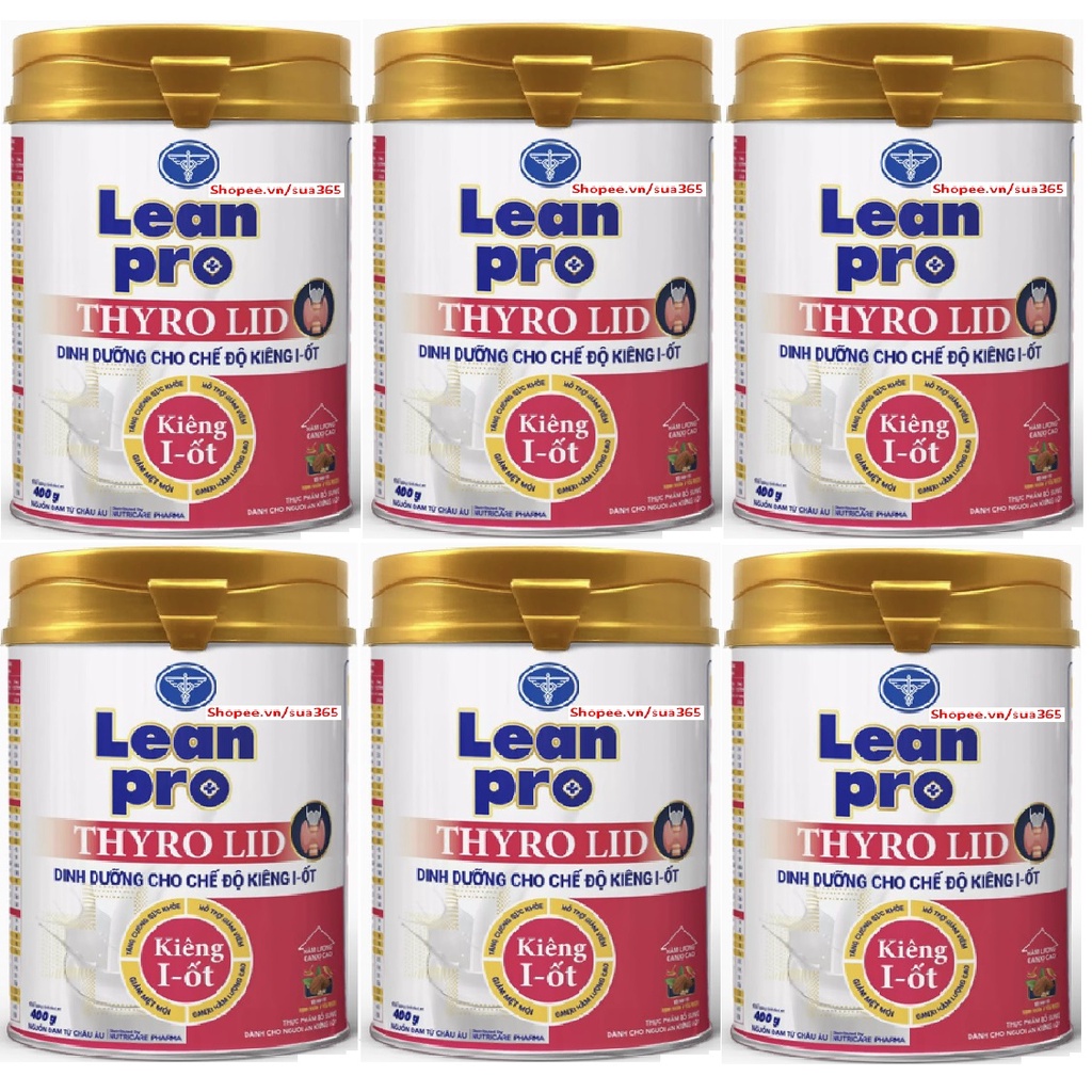 Sữa Lean pro Thyro Lid_400g - Dinh Dưỡng Cho Chế Độ Kiêng I-ốt - Date Luôn Mới