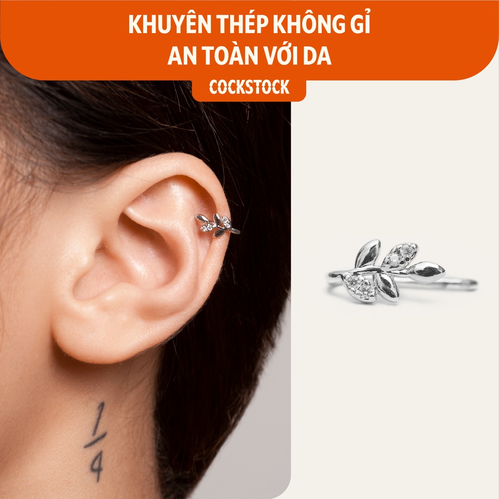 Khuyên tai kẹp Vomer CockStock
