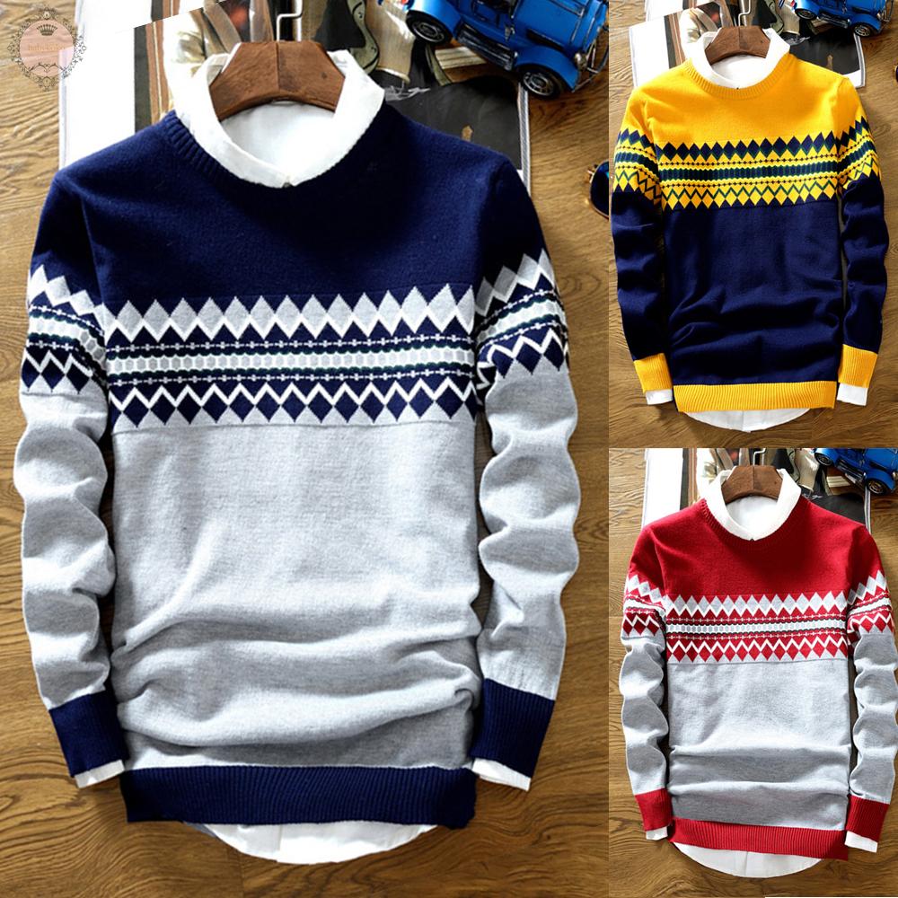 Áo Thun Dài Tay Họa Tiết Giáng Sinh Cho Nam Size M-2Xl | BigBuy360 - bigbuy360.vn