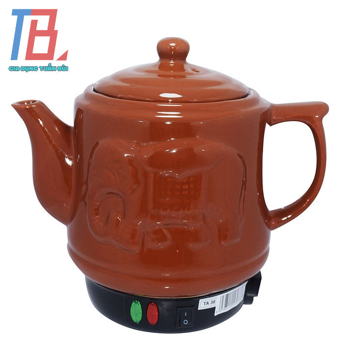 Ấm sắc thuốc tự động hình rồng 3 lít công suất 300w gốm sứ cao cấp