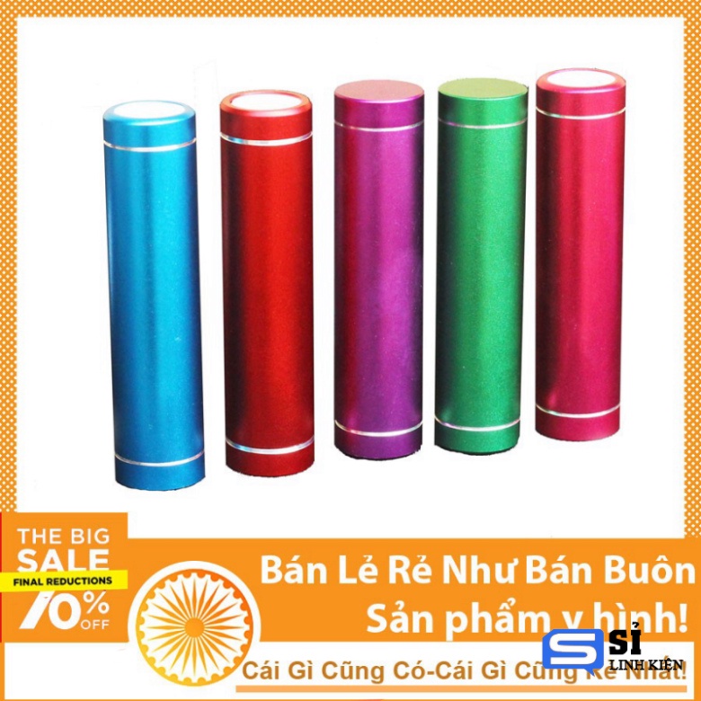 Box sạc dự phòng 1 cell vỏ nhôm