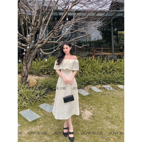 💋💋Váy trễ vai bánh bèo tiểu thư newww xinhhh cáaa💯💯💯