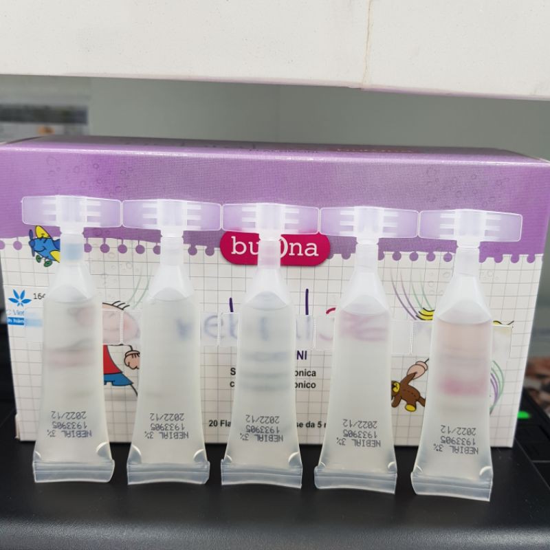 Nước muối ưu trương Nebial 3%/ Nebianax 3%-1 ống 5ml