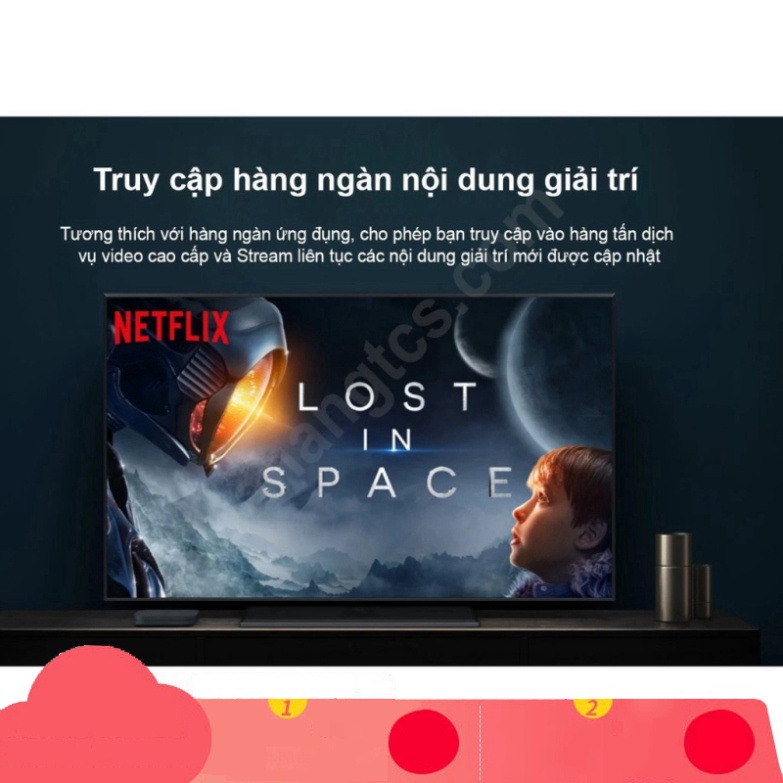 Android Tivi Box Xiaomi Mibox S 4K (Android 8.1) Tiếng Việt HÀNG HOT
