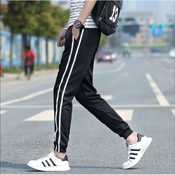 Quần Jogger Viền 2 Sọc phong cách Hàn Quốc siêu hot-SP28