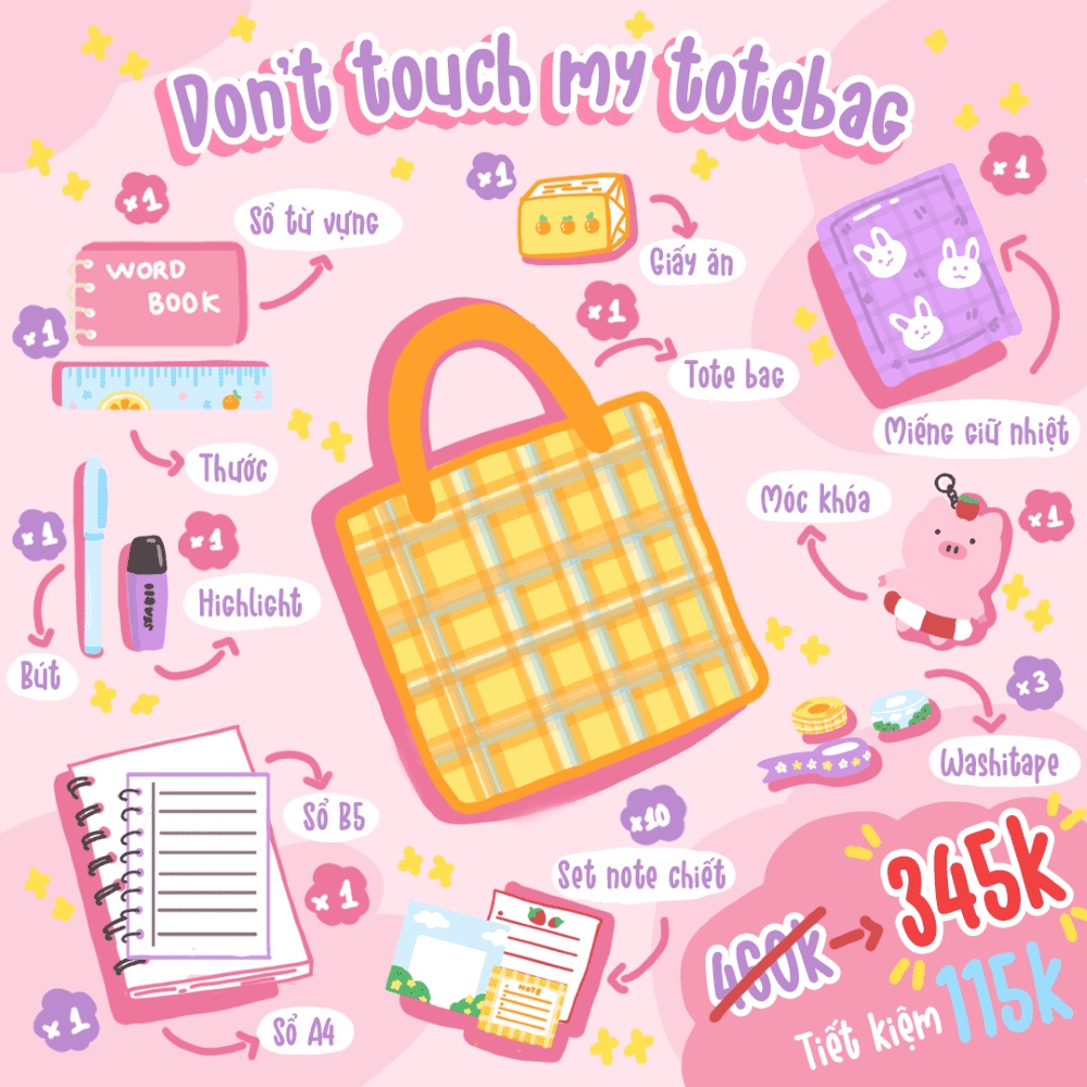 Don't touch my totebag