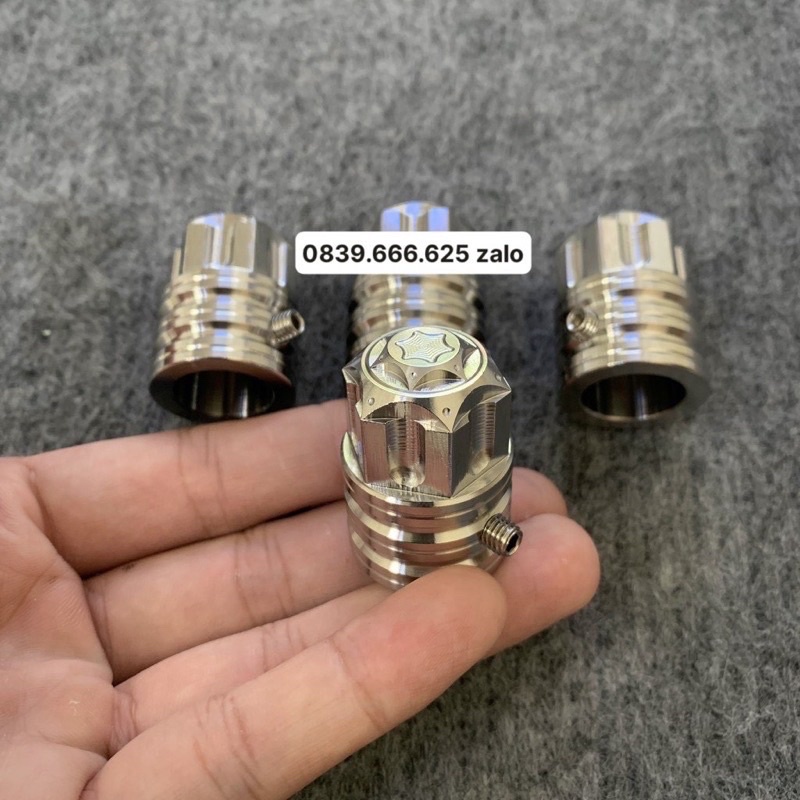 Chụp Giò Đạp Salaya inox 304 Mẫu G3 Gắn Mọi Dòng Xe
