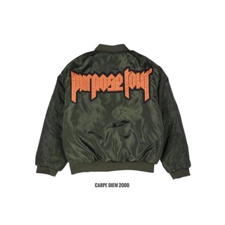 Purpose Bomber Jacket - Áo khoác bomber loại xịn. Có bản trần bông. Bieber fog unisex nam nữ