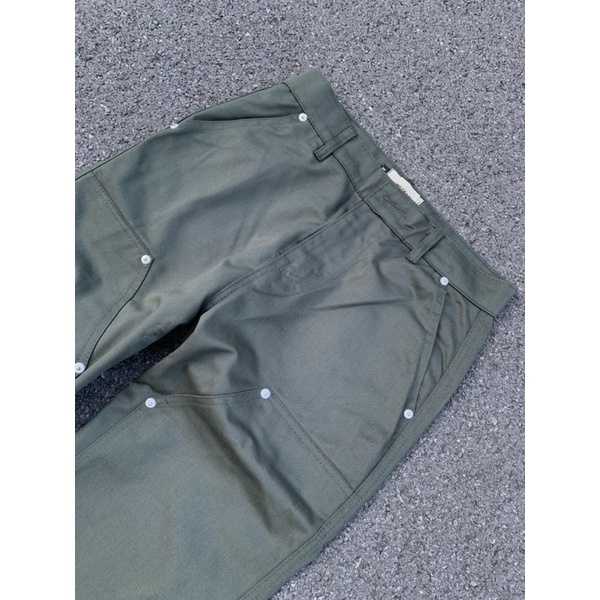 Quần Kaki Cargo Pant Double Knee Cotton Ống suông Dáng đứng Nam Nữ | BigBuy360 - bigbuy360.vn