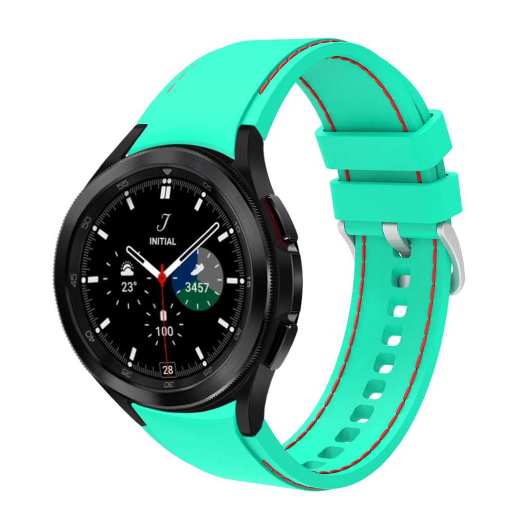 Dây đồng hồ chất liệu silicon 20mm cho đồng hồ thông minh Samsung Galaxy Watch 4 Classic 46mm 42mm Watch4 44 / 40mm
