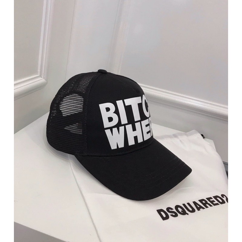 mũ lưỡi trai lưới BITCH where