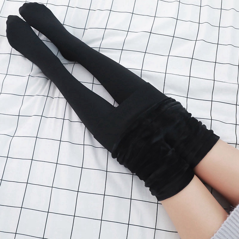 Quần Tất Dày Co Giãn Giữ Ấm Mùa Đông Thời Trang Cho Nữ