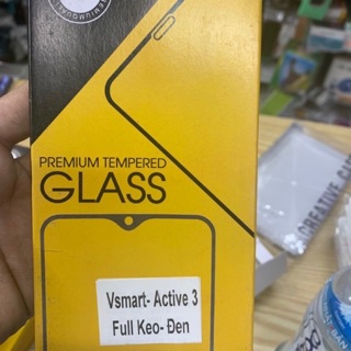 Kính cường lực Vsmart Active3 full keo màn hình