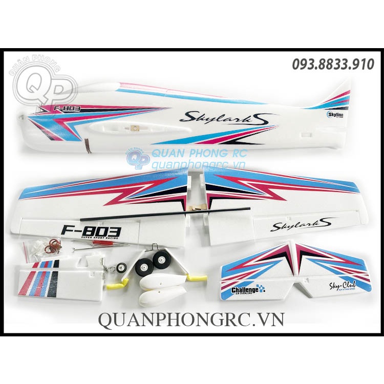 Kit Máy Bay New F-803 F3A Skylarks 3D EPO Kit Wingspan 1000mm