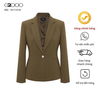 Áo Vest Nữ (Blazer) G2000 (1821218246) Màu Xanh