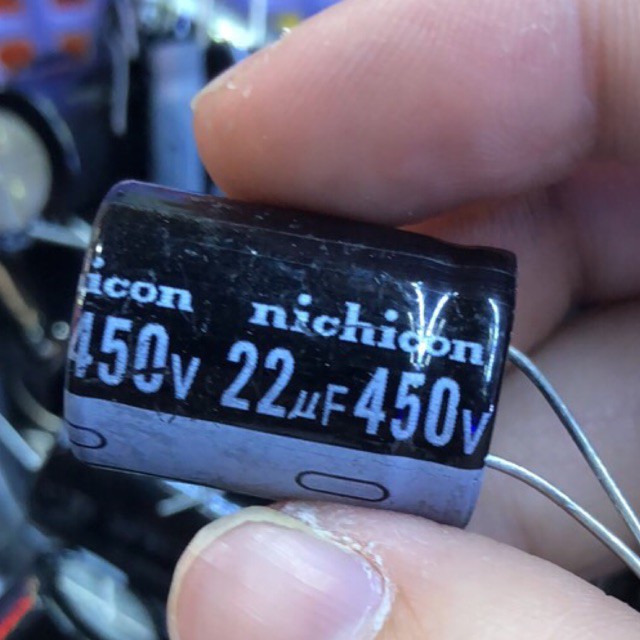 [VN] 3 con tụ hoá 22uF - 450V