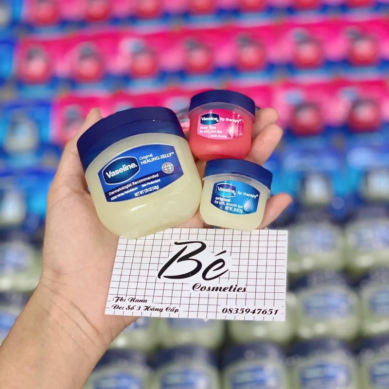 Vaseline đa năng và vaseline môi