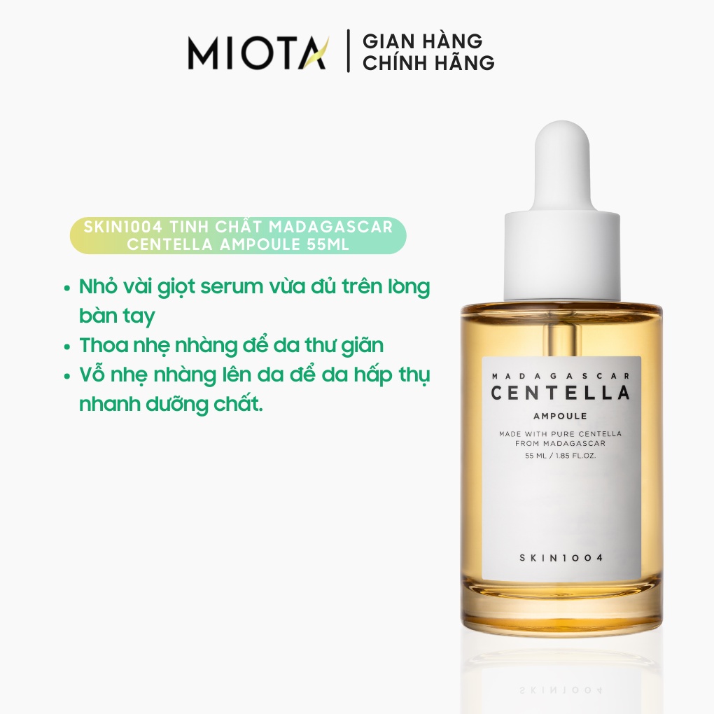 Tinh chất rau má cho da nhạy cảm Skin1004 Madagascar Centella Ampoule 55ml