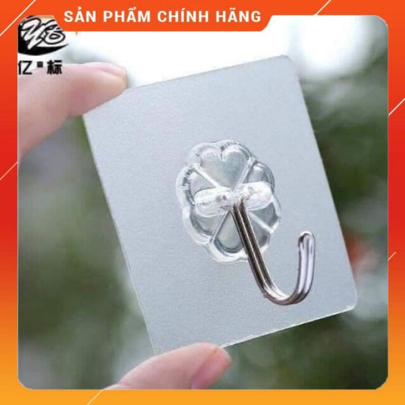 Móc dính treo tường trong suốt