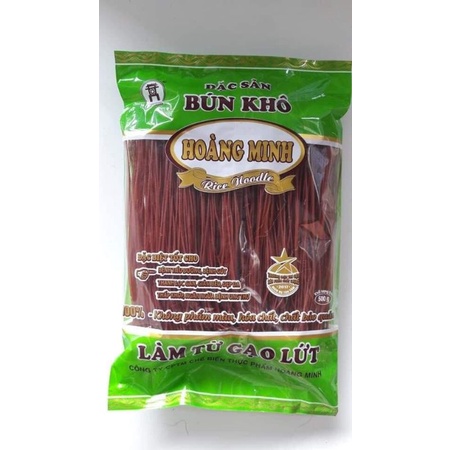 Bún khô gạo lứt siêu dai HoàngMinh 500gram