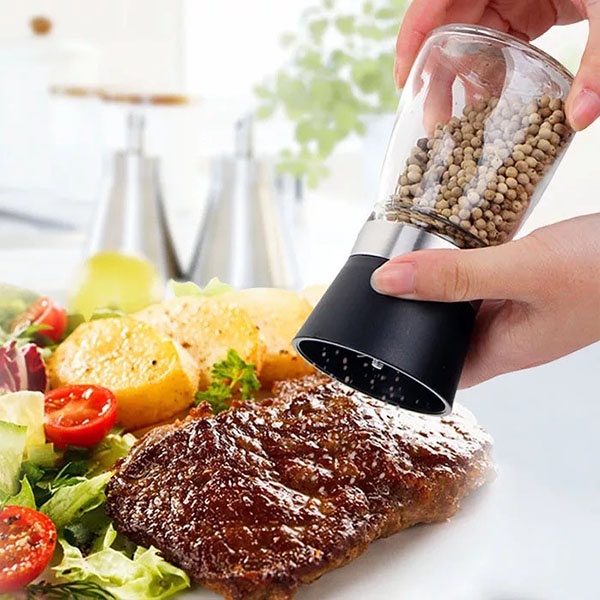 Lọ xay tiêu cầm tay nhỏ gọn tiện dụng