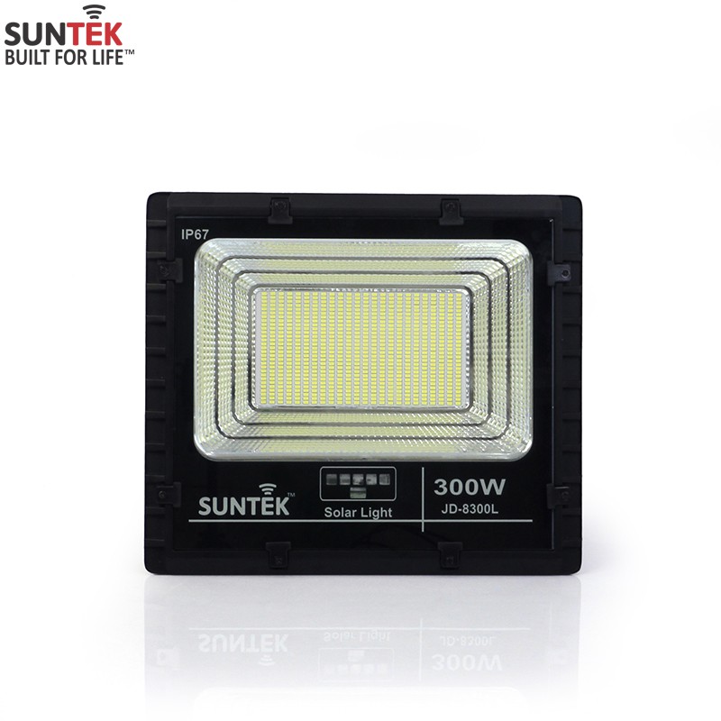 Đèn Pha Năng Lượng Mặt Trời SUNTEK LED Solar Light JD-8300 300W - Hàng Chính Hãng - Bảo hành 3 năm 1 đổi 1