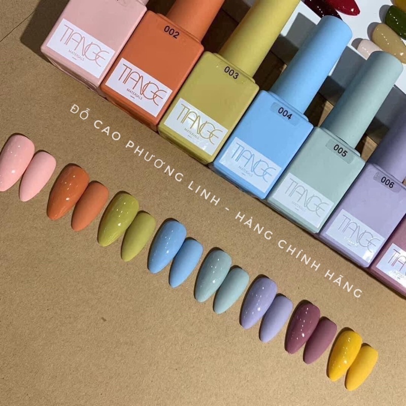 Sơn gel tiange set 6 chai , lẻ mã hàng Loại 1