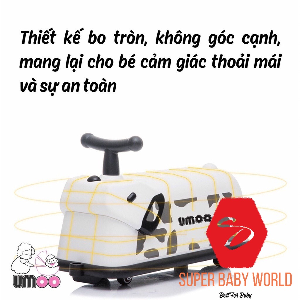 Xe chòi chân Cún UMOO
