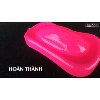 Sơn xịt Samurai chính hảng màu hồng huỳnh quang. Mã 53**