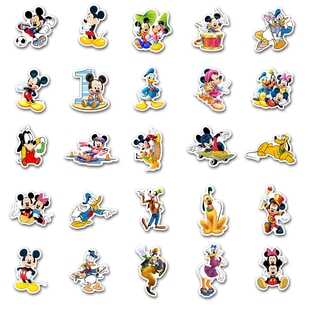 Set 50 Miếng Dán Hình Chuột Mickey Dễ Thương