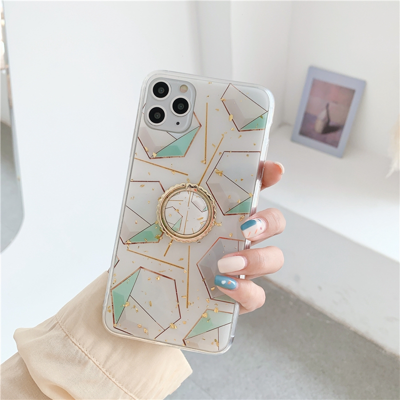 Ốp iphone - Ốp lưng Tứ giác sắc màu kèm ring 6/6s/6plus/6splus/7/8/7plus/8plus/x/xs/xsmax/11/11pro max-Awifi Case U1-3