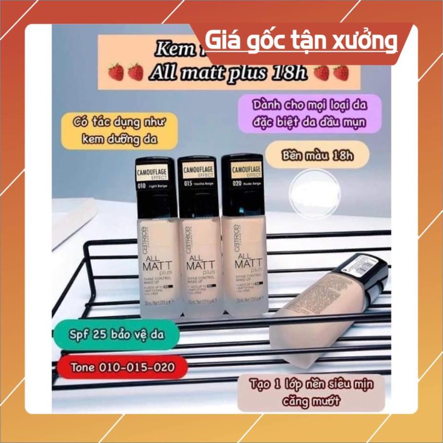 Hàng Đẹp Kem nền Catric All Matt Plus