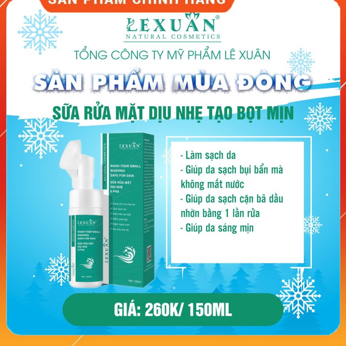 SỮA RỬA MẶT 9 PHA LÊ XUÂN ❤️CHÍNH HÃNG❤️ SỮA RỬA MẶT ĐẦU CỌ SILICOL,dầu tẩy trang loại nhẹ do đầu cọ thiết kế thông minh | BigBuy360 - bigbuy360.vn