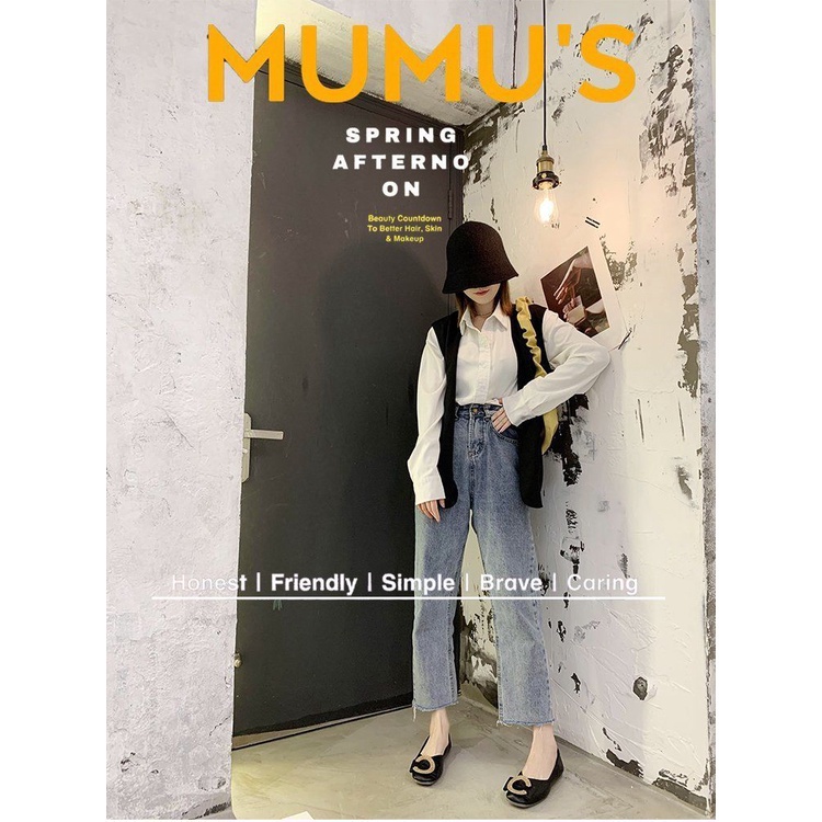 Giày búp bê mũi vuông thiết kế chống trượt thời trang xuân thu tiện dụng cho phụ nữ mang thai