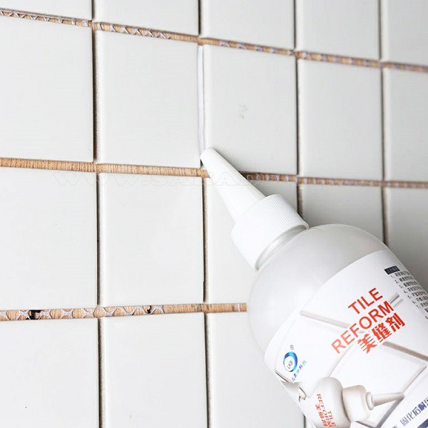 Sơn Kẻ Chỉ Gạch Cao Cấp LKB 300ml - Keo chà ron sứ làm mới mạch gạch sàn nền nhà tắm, tường, bồn rửa chén