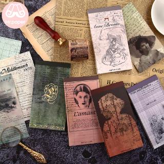 Set 24 tờ giấy ghi chú mr.paper 20190531 kiểu vintage dành cho nữ